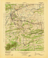 1943 Map of Fort Smith, AR — High-Res | Pastmaps